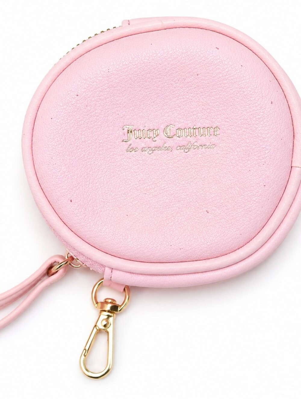 Juicy Couture Pink Round Coin Pouch